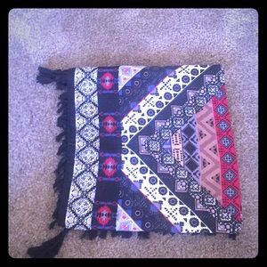 Boho Style Blanket Scarf